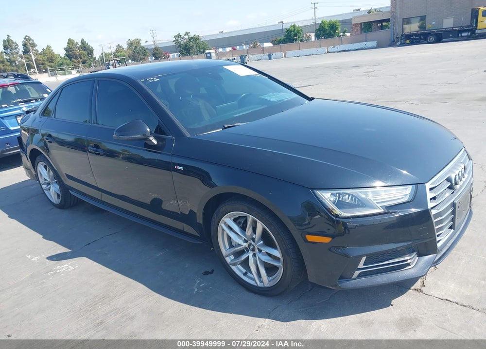 2017 AUDI A4 2.0T SEASON OF  PREMIUM VIN: WAUDNAF44HN041634