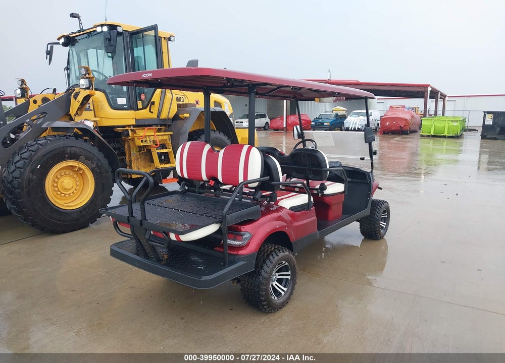 2021 ICON GOLF CART VIN: LTA0061327
