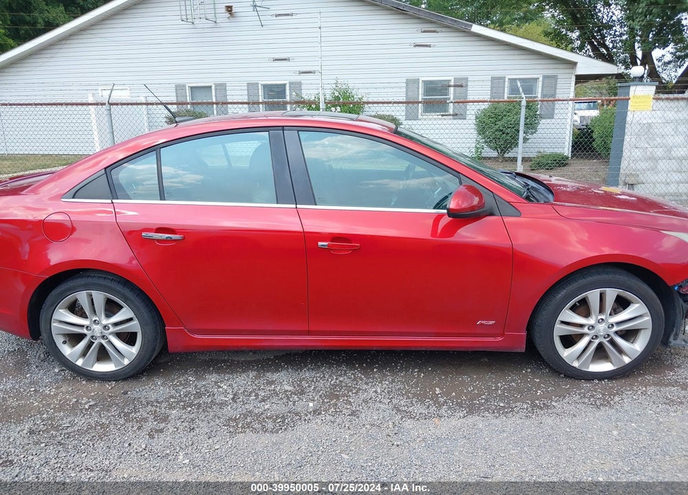 2012 CHEVROLET CRUZE LTZ VIN: 1G1PH5SC5C7394644