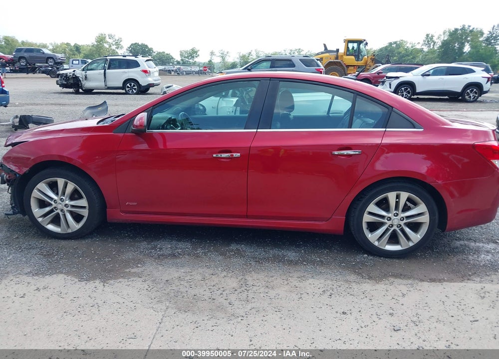 2012 CHEVROLET CRUZE LTZ VIN: 1G1PH5SC5C7394644