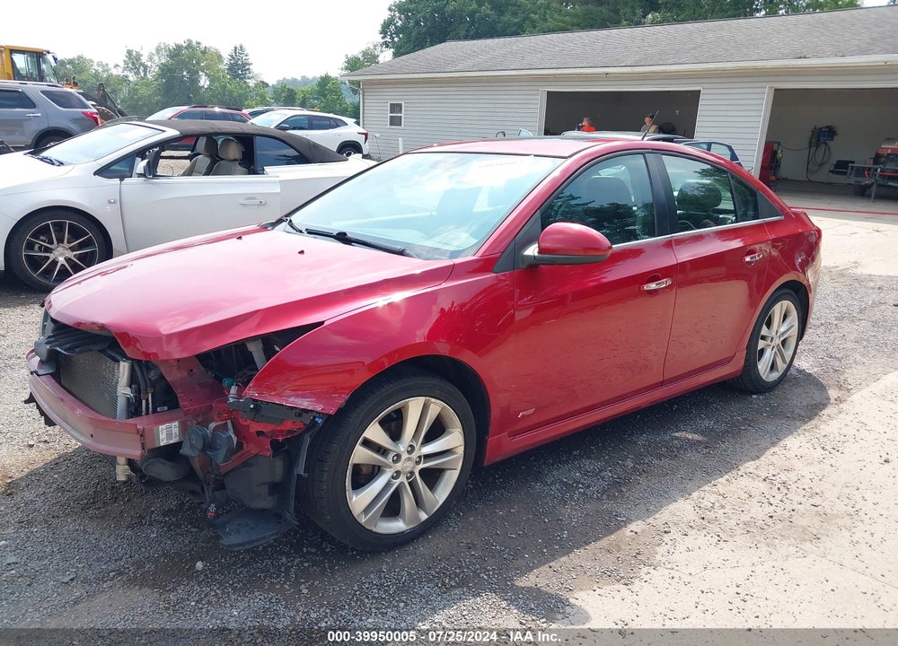 2012 CHEVROLET CRUZE LTZ VIN: 1G1PH5SC5C7394644