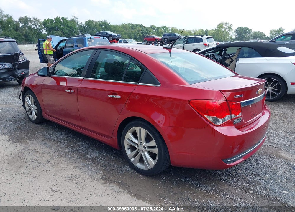2012 CHEVROLET CRUZE LTZ VIN: 1G1PH5SC5C7394644