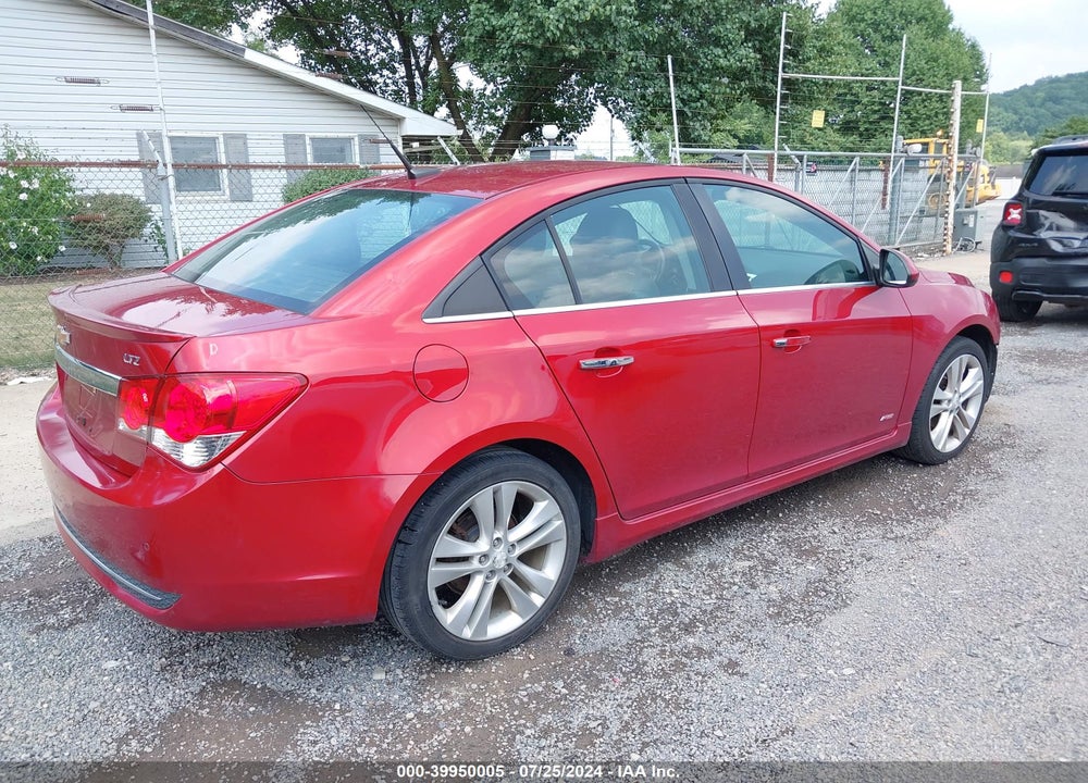 2012 CHEVROLET CRUZE LTZ VIN: 1G1PH5SC5C7394644
