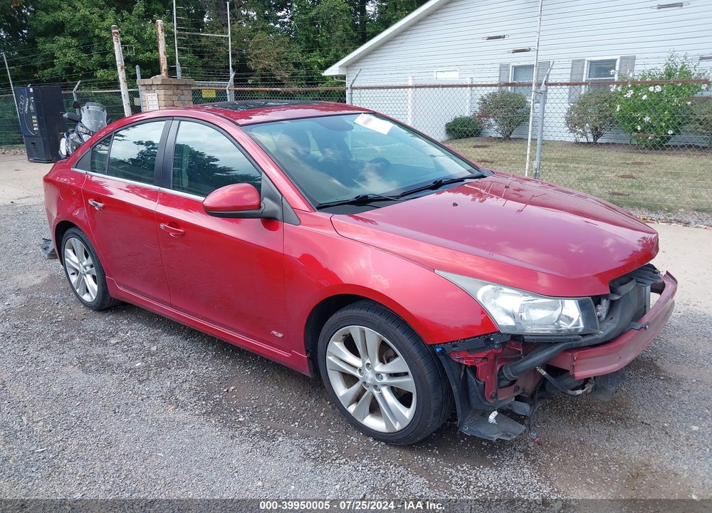 2012 CHEVROLET CRUZE LTZ VIN: 1G1PH5SC5C7394644