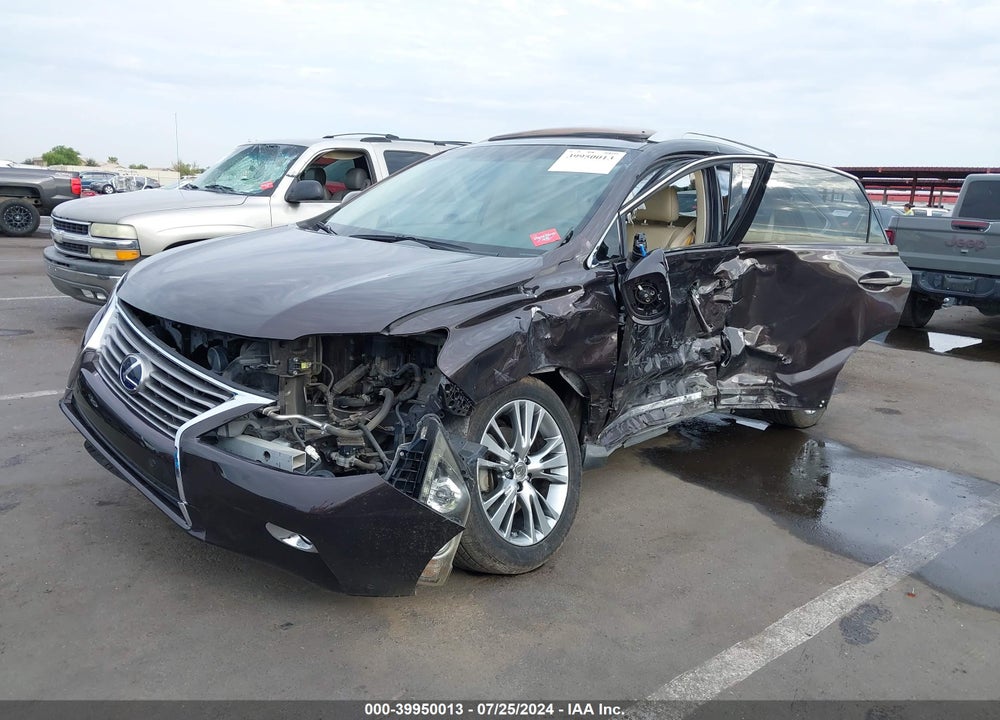 2013 LEXUS RX 450H VIN: JTJZB1BA2D2408794