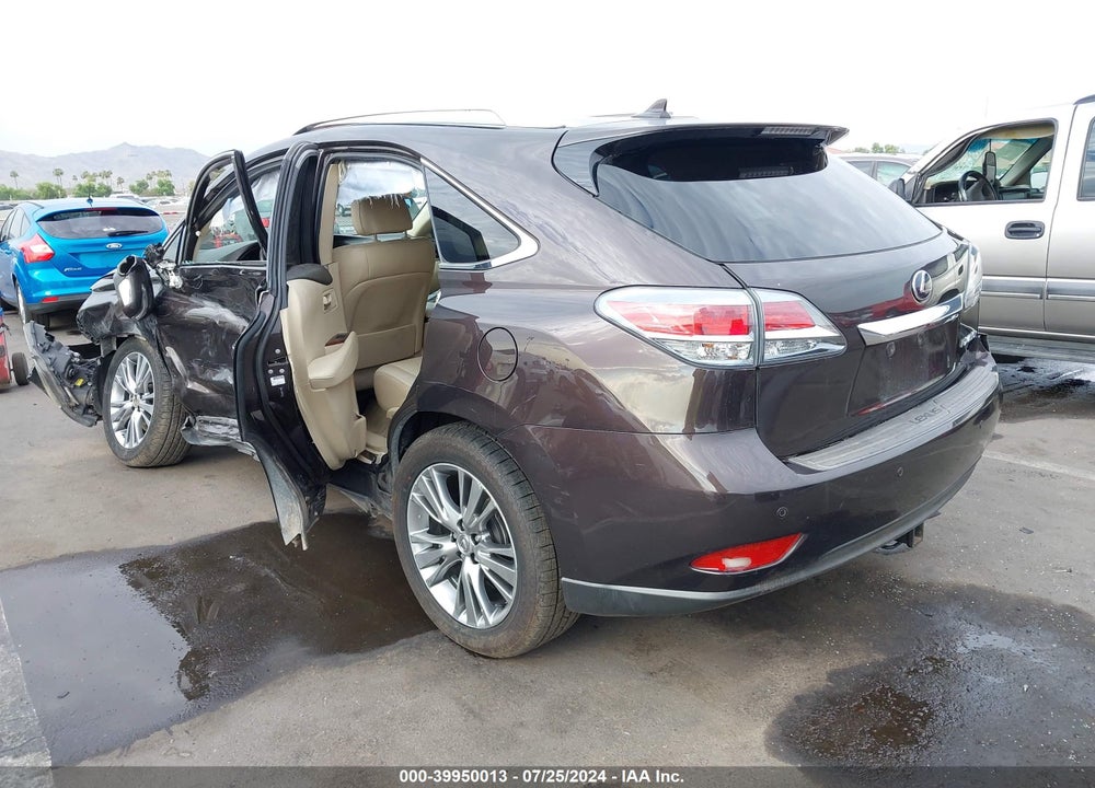 2013 LEXUS RX 450H VIN: JTJZB1BA2D2408794