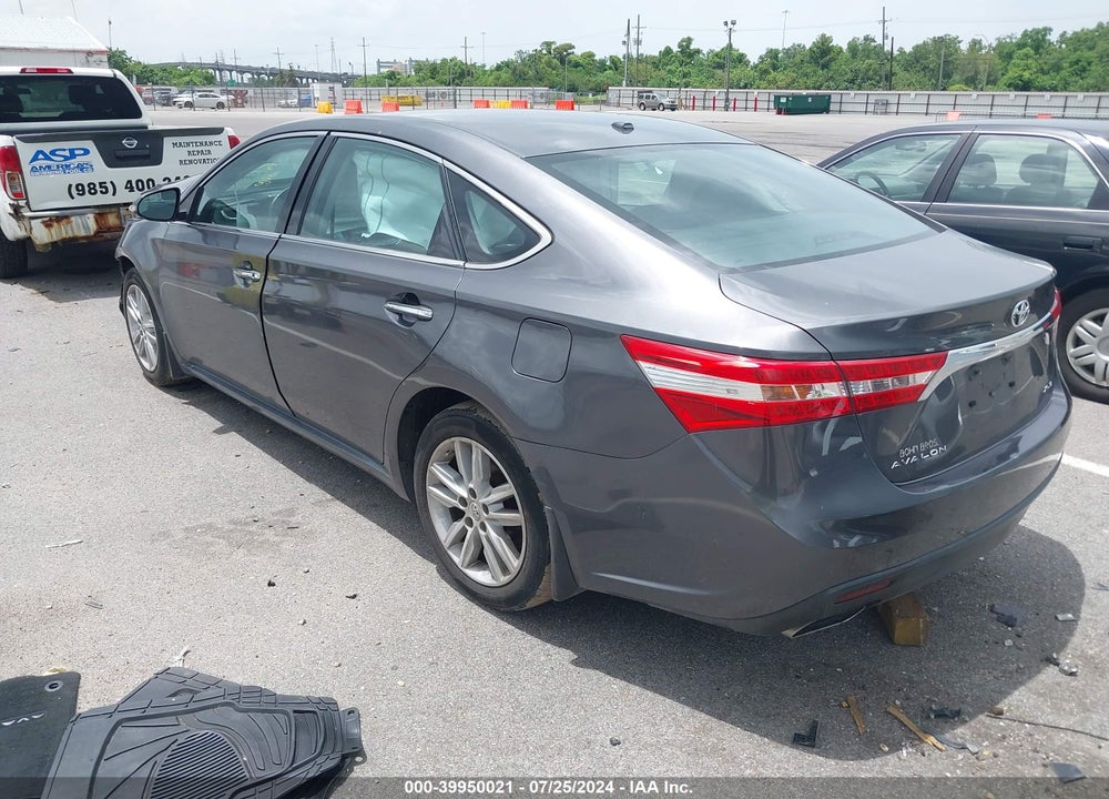 2014 TOYOTA AVALON XLE PREMIUM VIN: 4T1BK1EBXEU095682
