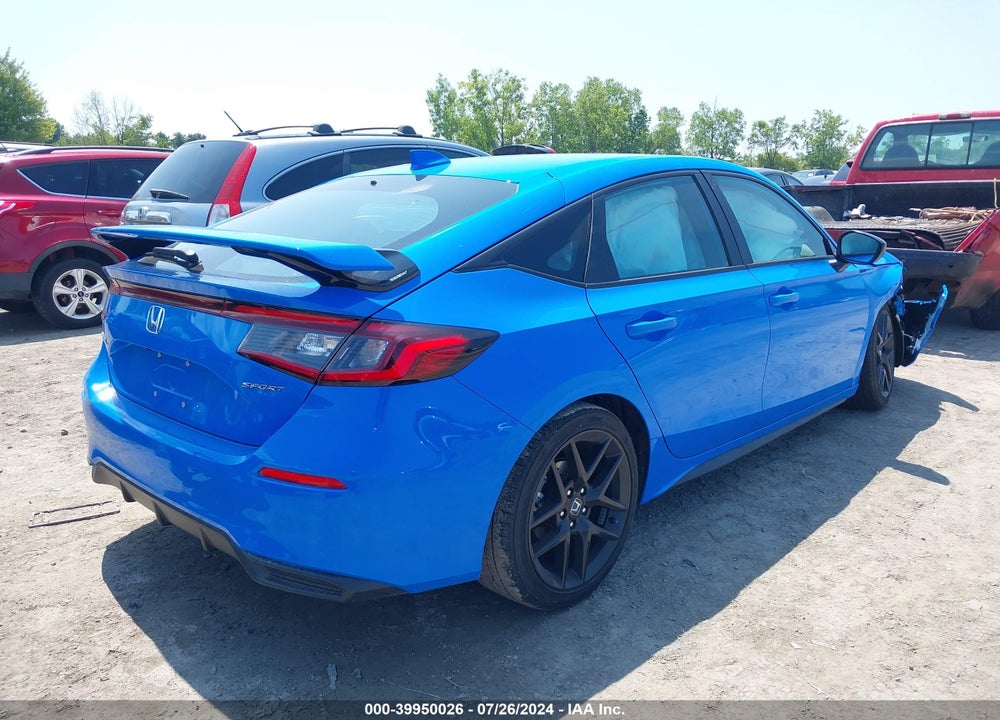 2024 HONDA CIVIC SPORT VIN: 19XFL2H89RE030450