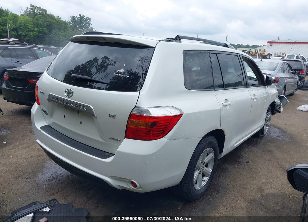 2008 TOYOTA HIGHLANDER VIN: JTEES41A682041498