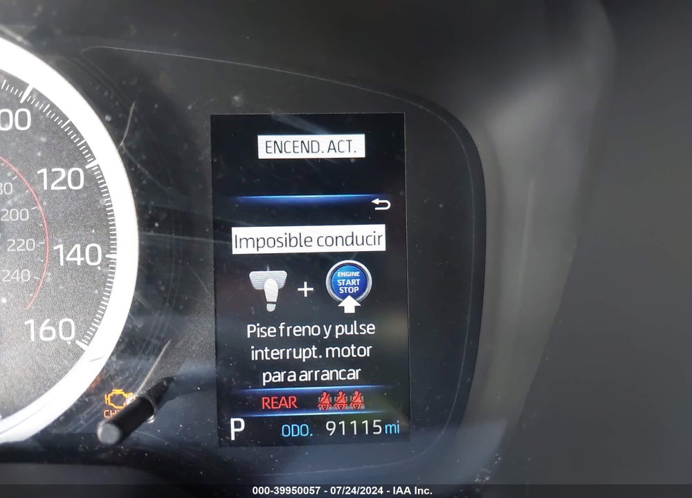 2019 TOYOTA COROLLA SE VIN: JTNK4RBE4K3069474