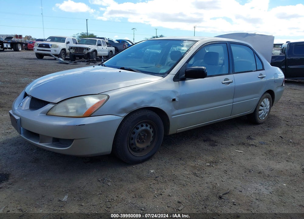2004 MITSUBISHI LANCER ES VIN: JA3AJ26E64U033033