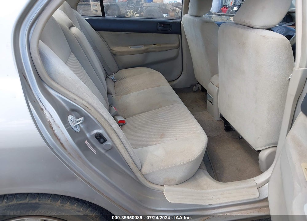 2004 MITSUBISHI LANCER ES VIN: JA3AJ26E64U033033