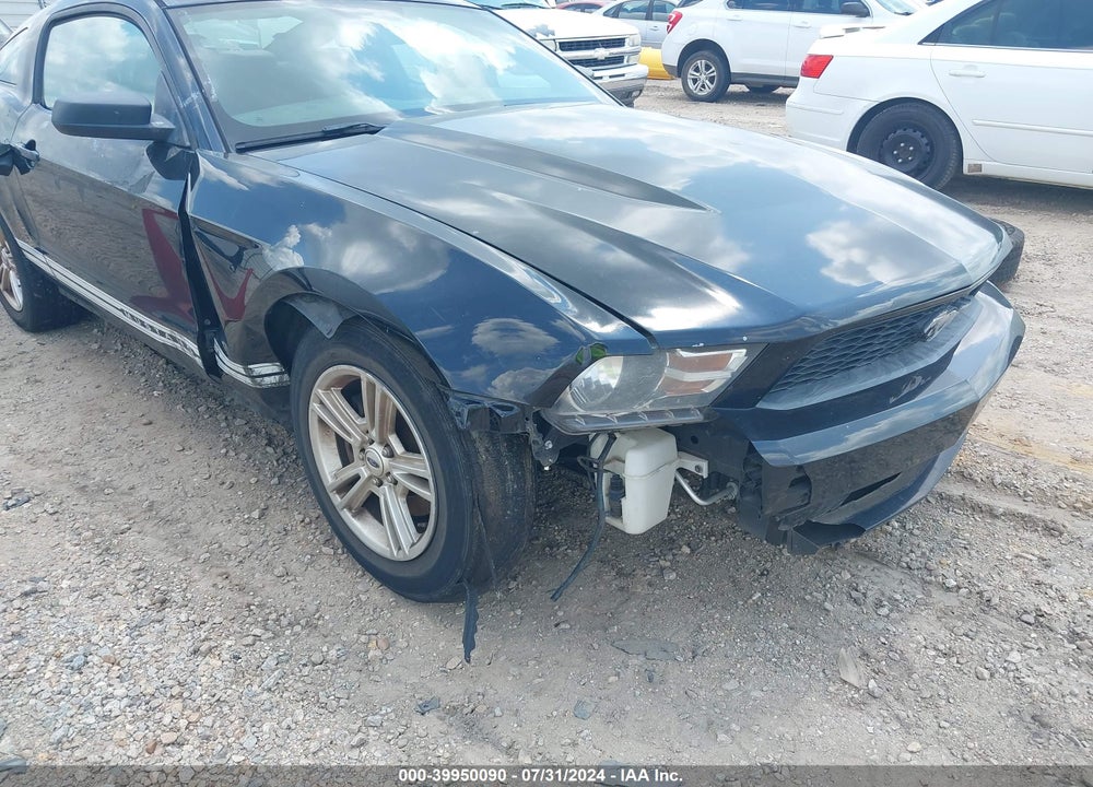 2012 FORD MUSTANG V6 VIN: 1ZVBP8AM4C5255260