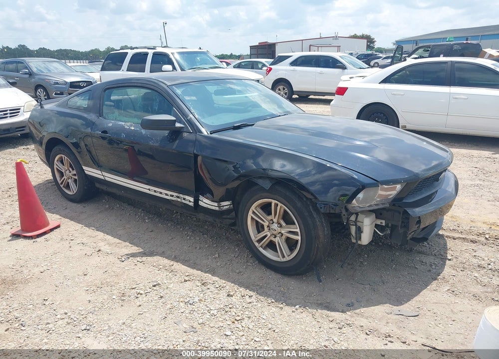 2012 FORD MUSTANG V6 VIN: 1ZVBP8AM4C5255260