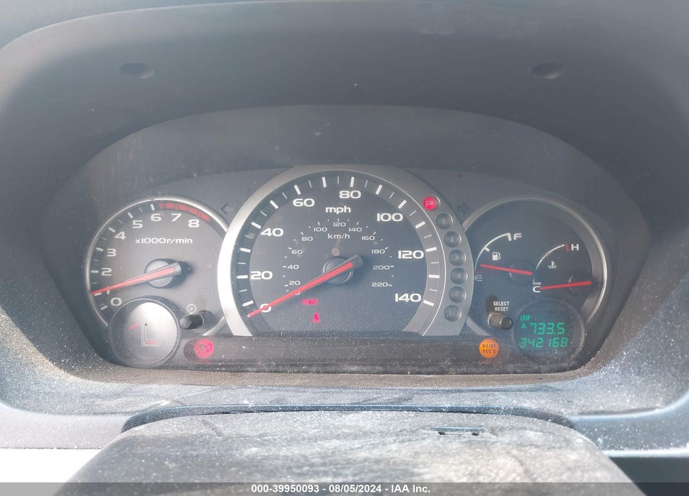 2005 HONDA PILOT EX VIN: 5FNYF184X5B017802