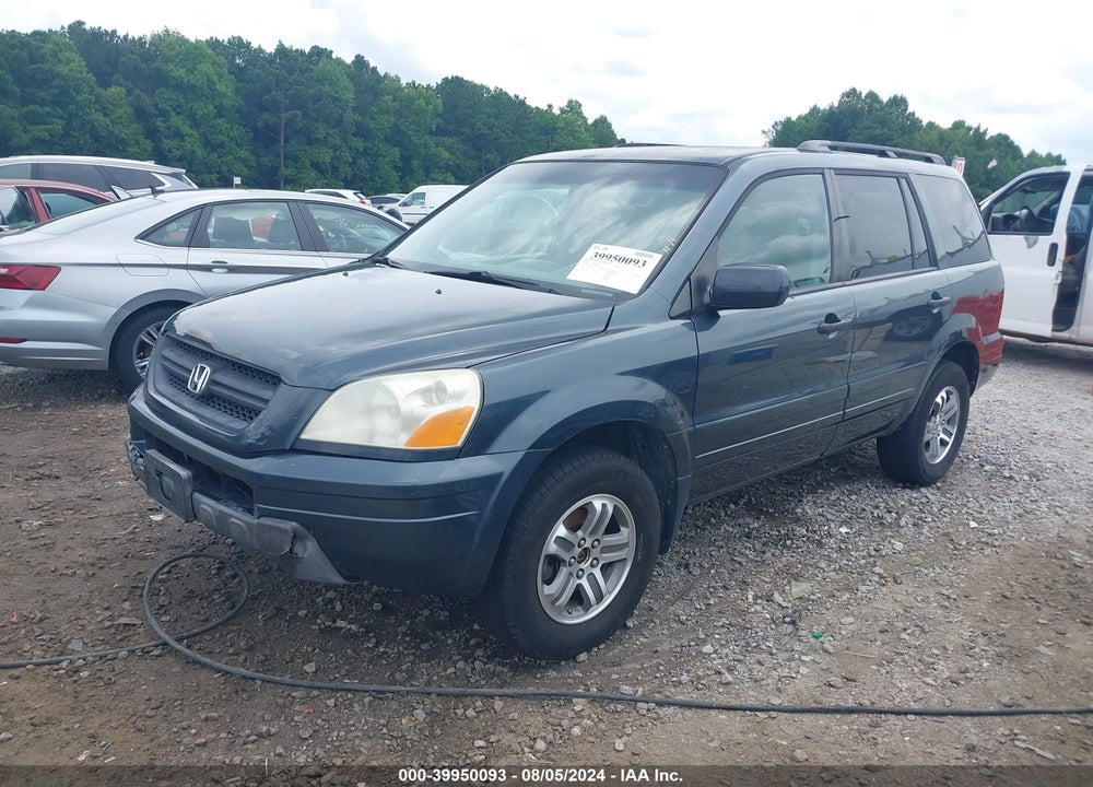 2005 HONDA PILOT EX VIN: 5FNYF184X5B017802