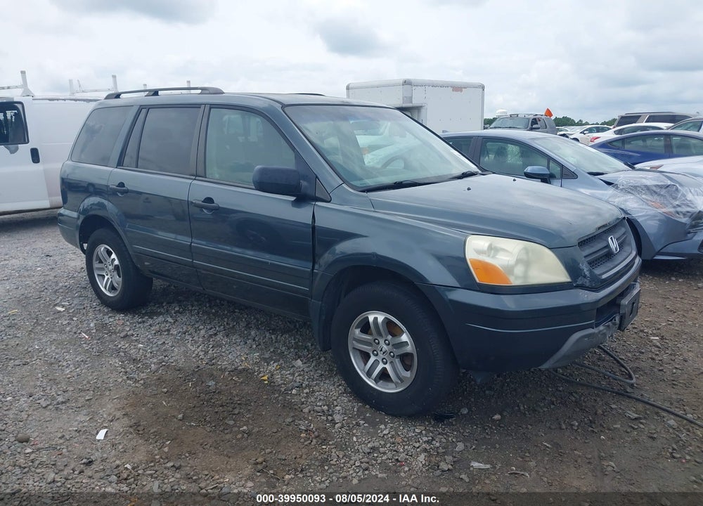 2005 HONDA PILOT EX VIN: 5FNYF184X5B017802