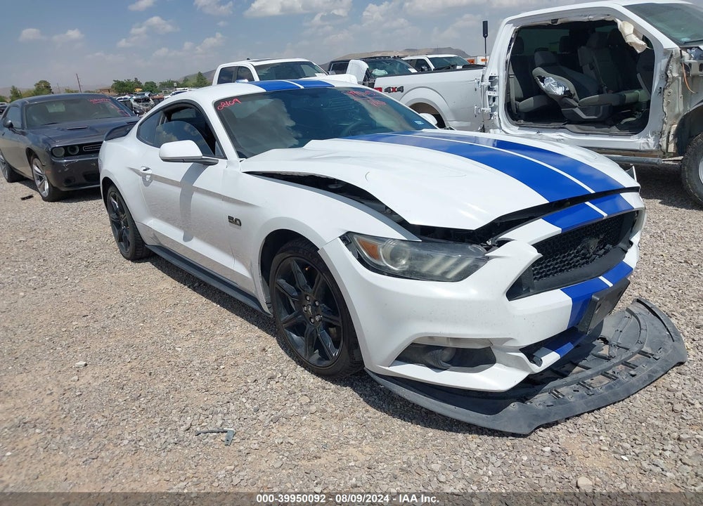 2017 FORD MUSTANG GT VIN: 1FA6P8CF2H5291075
