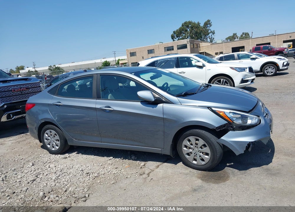2017 HYUNDAI ACCENT SE VIN: KMHCT4AEXHU352203