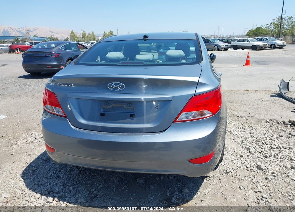 2017 HYUNDAI ACCENT SE VIN: KMHCT4AEXHU352203