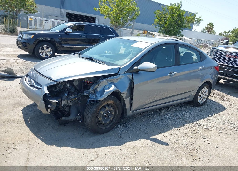 2017 HYUNDAI ACCENT SE VIN: KMHCT4AEXHU352203