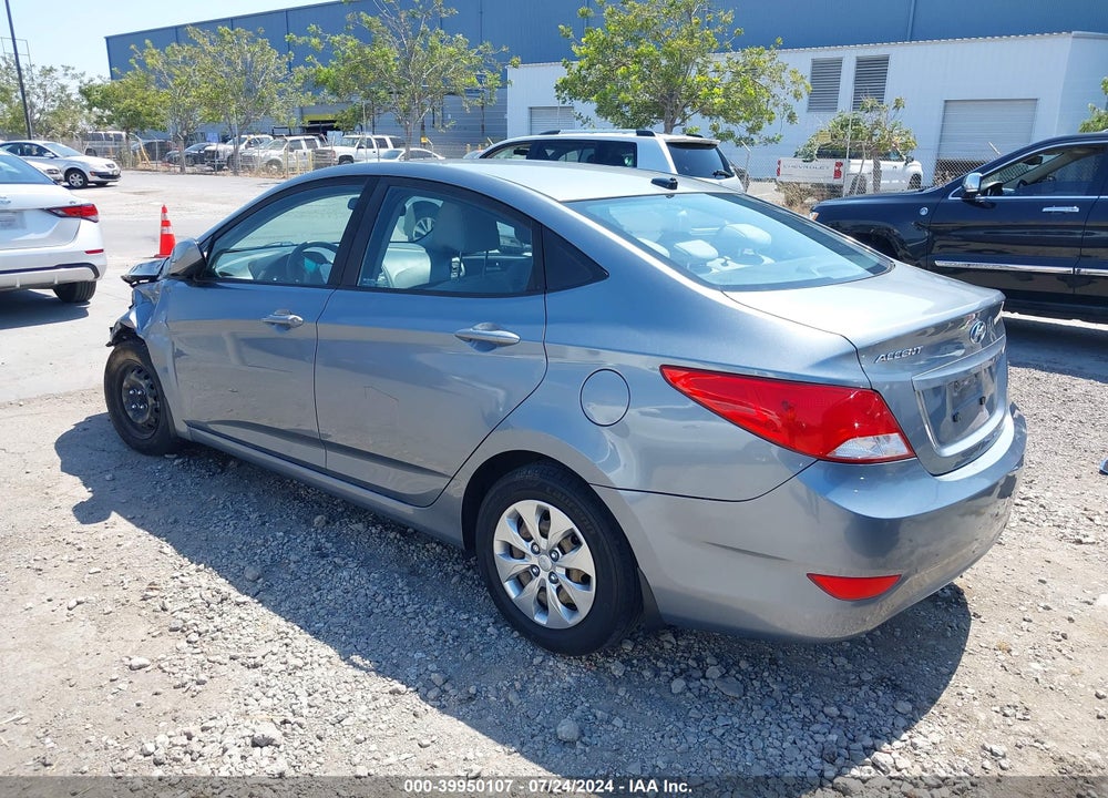 2017 HYUNDAI ACCENT SE VIN: KMHCT4AEXHU352203