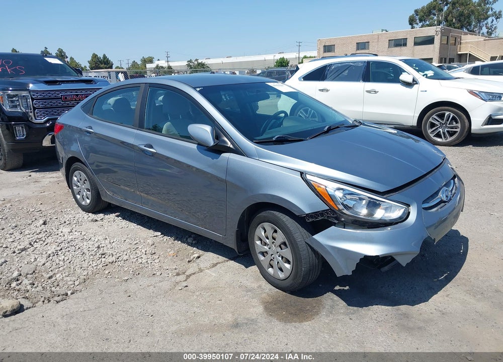 2017 HYUNDAI ACCENT SE VIN: KMHCT4AEXHU352203