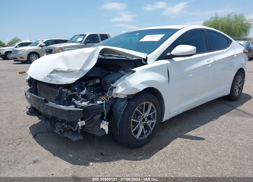 2016 HYUNDAI ELANTRA SE VIN: 5NPDH4AE6GH686747