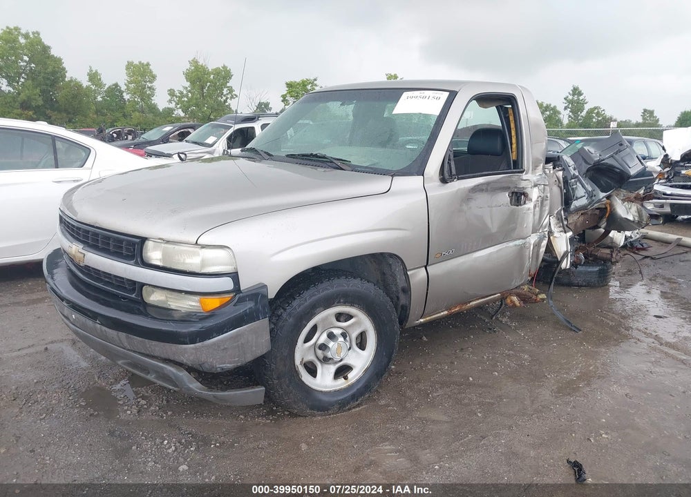 2002 CHEVROLET SILVERADO 1500 COMMERCIAL VIN: 1GCEC14WX2Z168566
