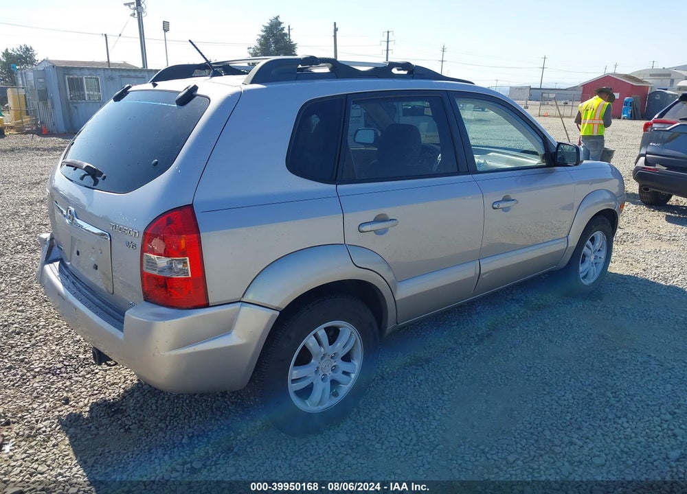 2006 HYUNDAI TUCSON GLS/LIMITED VIN: KM8JN72D56U272376