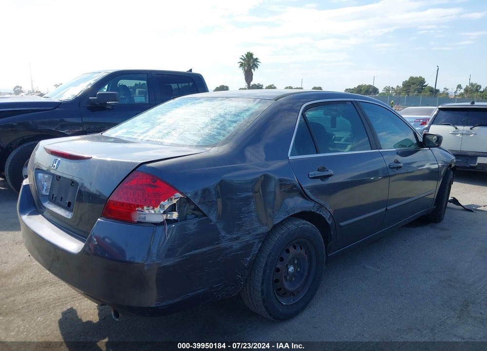 2007 HONDA ACCORD 2.4 SE VIN: 1HGCM56347A184798