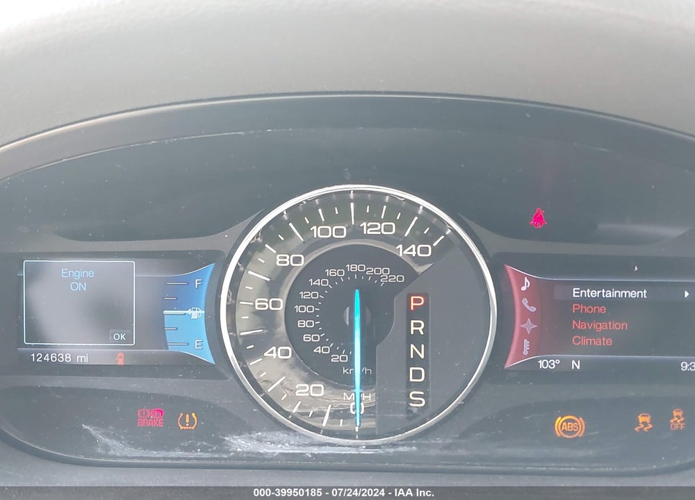 2013 FORD EDGE LIMITED VIN: 2FMDK3KCXDBA95607