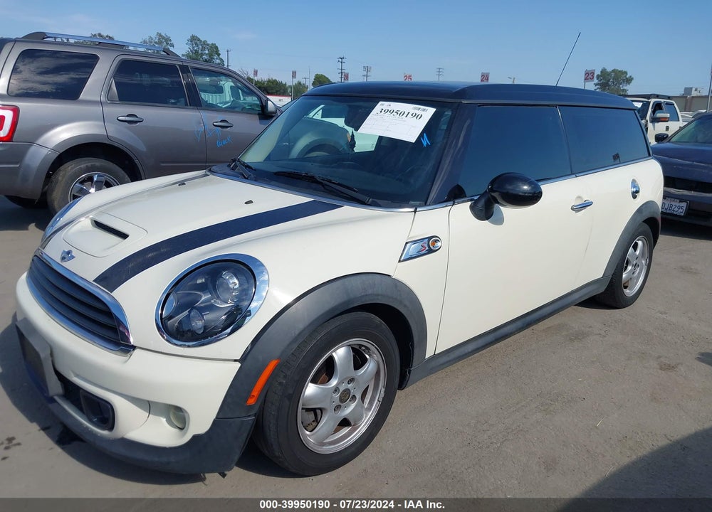 2012 MINI COOPER S CLUBMAN VIN: WMWZG3C51CTY38484