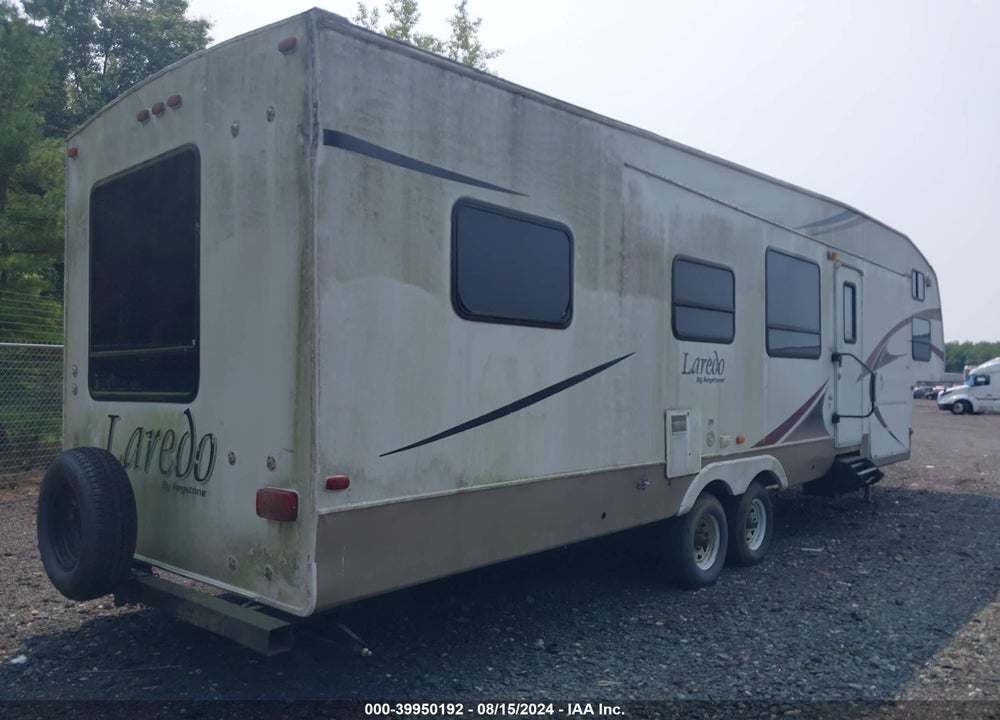 2007 KEYSTONE TRAVEL VIN: 4YDF32R267L600674