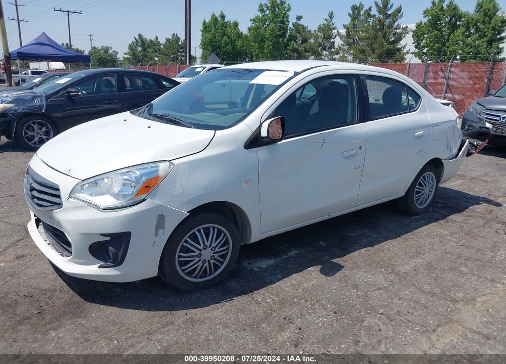 2018 MITSUBISHI MIRAGE G4 ES VIN: ML32F3FJ9JHF11238