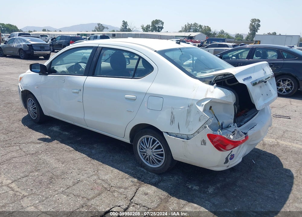 2018 MITSUBISHI MIRAGE G4 ES VIN: ML32F3FJ9JHF11238