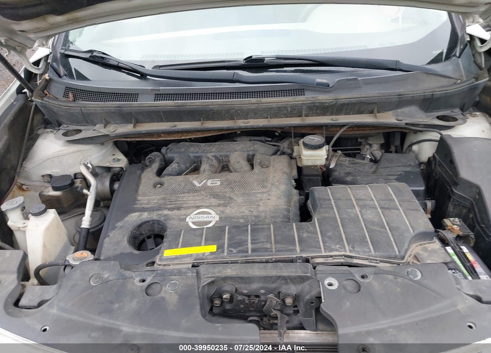 2011 NISSAN MURANO SL VIN: JN8AZ1MW3BW158626