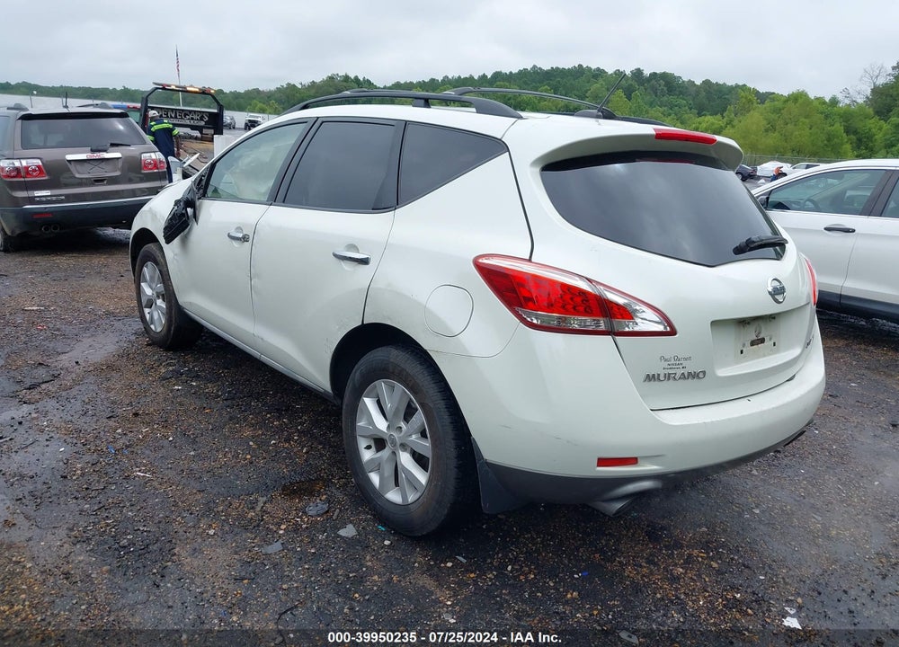2011 NISSAN MURANO SL VIN: JN8AZ1MW3BW158626