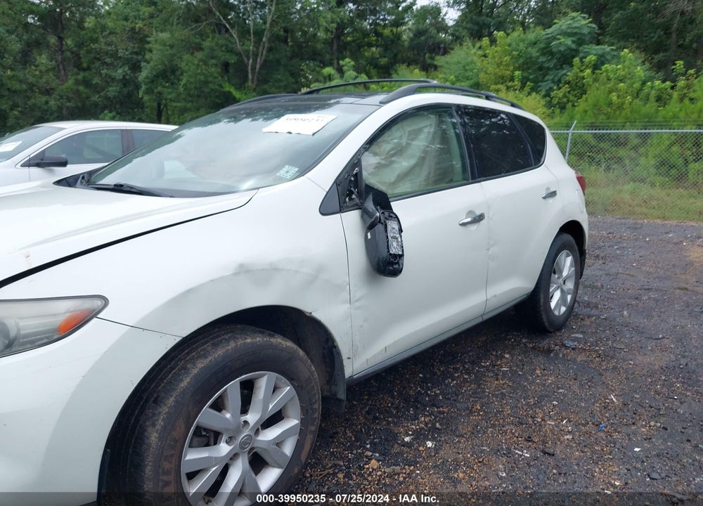 2011 NISSAN MURANO SL VIN: JN8AZ1MW3BW158626