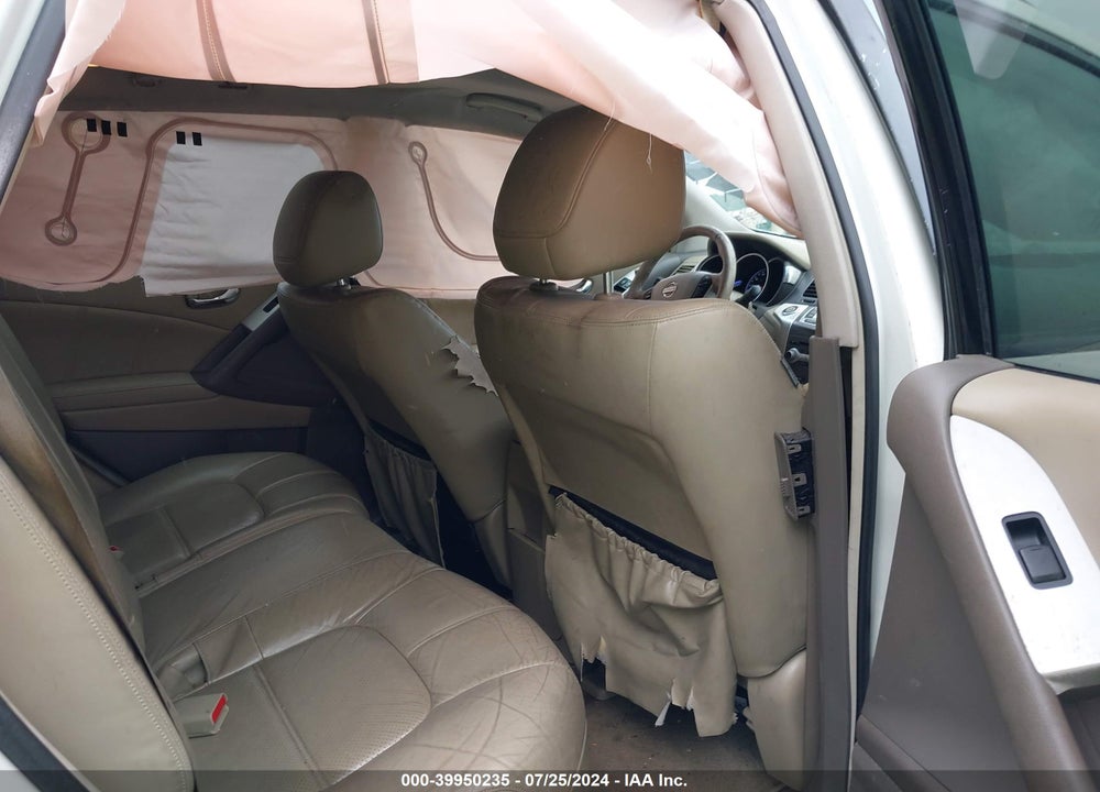 2011 NISSAN MURANO SL VIN: JN8AZ1MW3BW158626