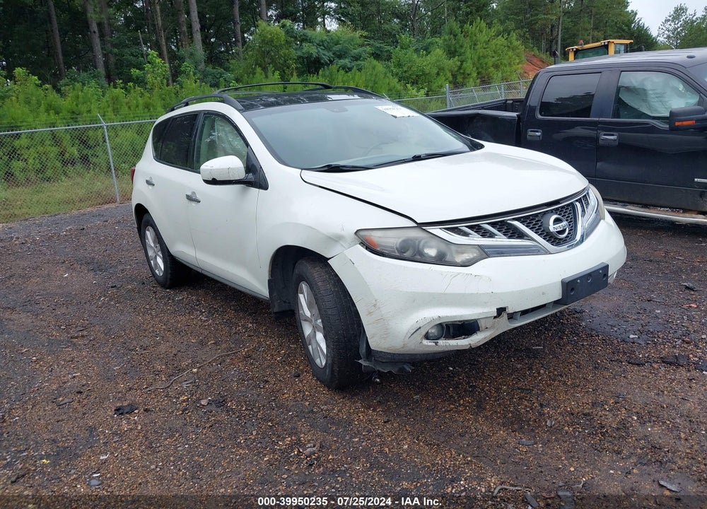 2011 NISSAN MURANO SL VIN: JN8AZ1MW3BW158626
