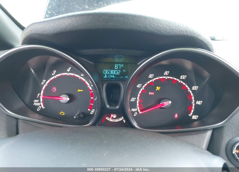 2016 FORD FIESTA ST VIN: 3FADP4GX7GM207800