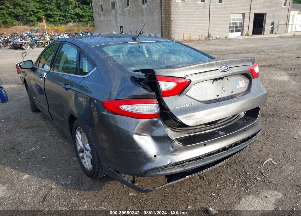 2016 FORD FUSION SE VIN: 3FA6P0H78GR189665
