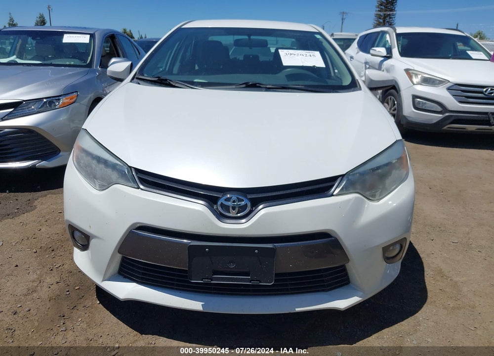 2015 TOYOTA COROLLA LE ECO PLUS VIN: 5YFBPRHE0FP332821