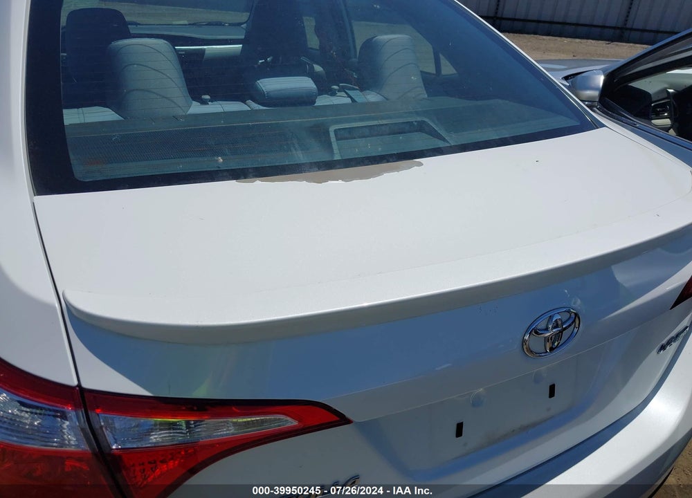 2015 TOYOTA COROLLA LE ECO PLUS VIN: 5YFBPRHE0FP332821