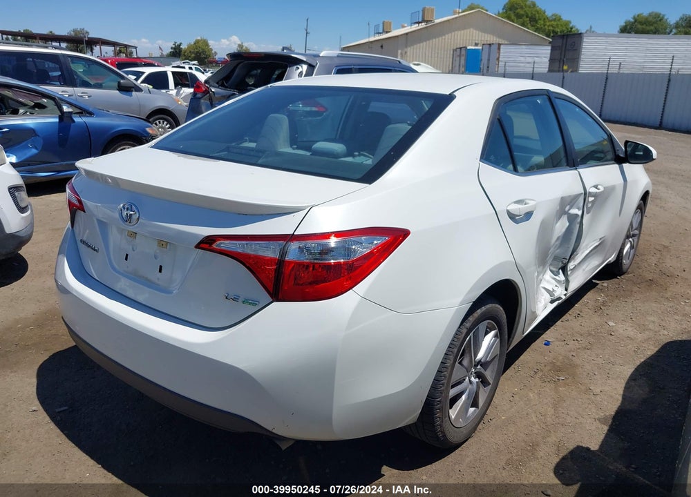 2015 TOYOTA COROLLA LE ECO PLUS VIN: 5YFBPRHE0FP332821