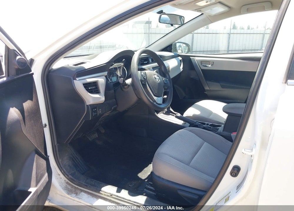 2015 TOYOTA COROLLA LE ECO PLUS VIN: 5YFBPRHE0FP332821