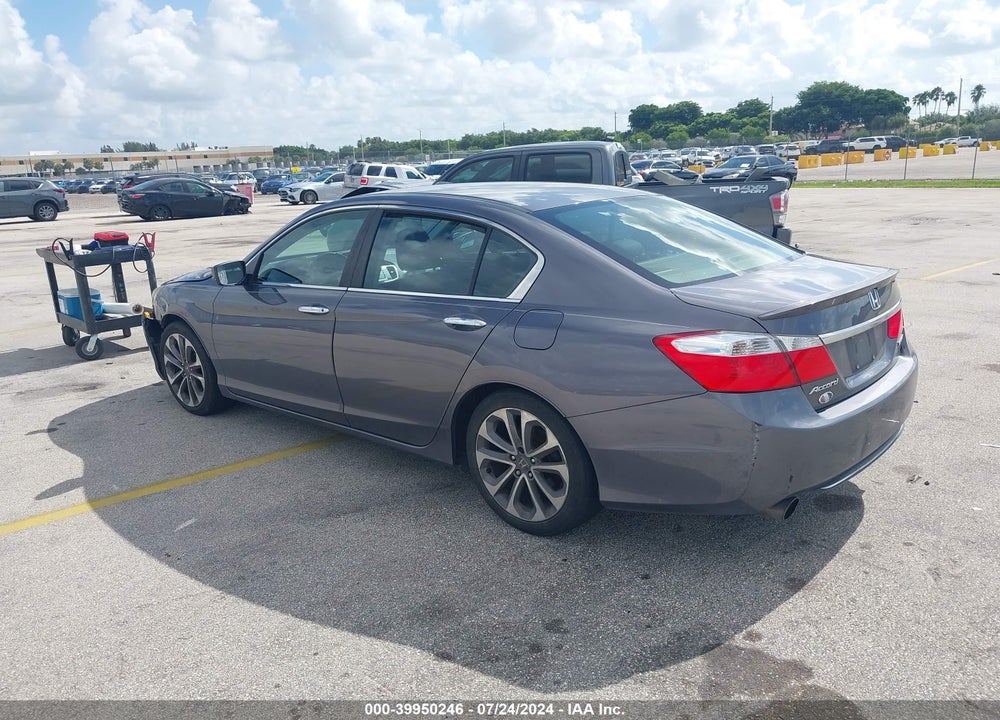 2014 HONDA ACCORD SPORT VIN: 1HGCR2F57EA218523