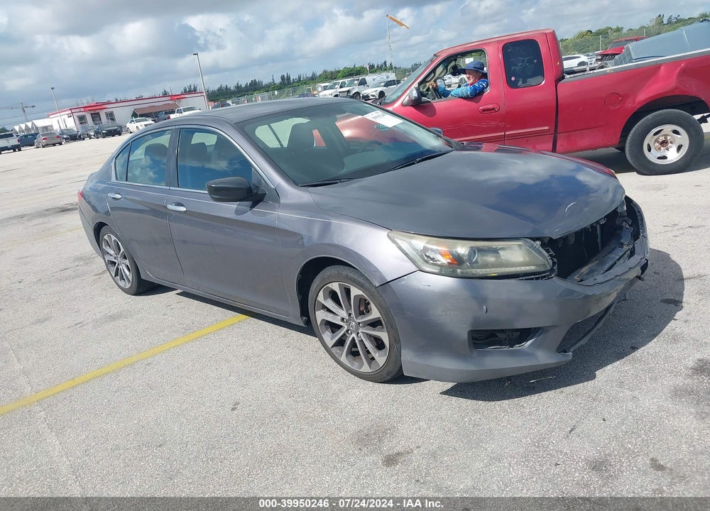 2014 HONDA ACCORD SPORT VIN: 1HGCR2F57EA218523