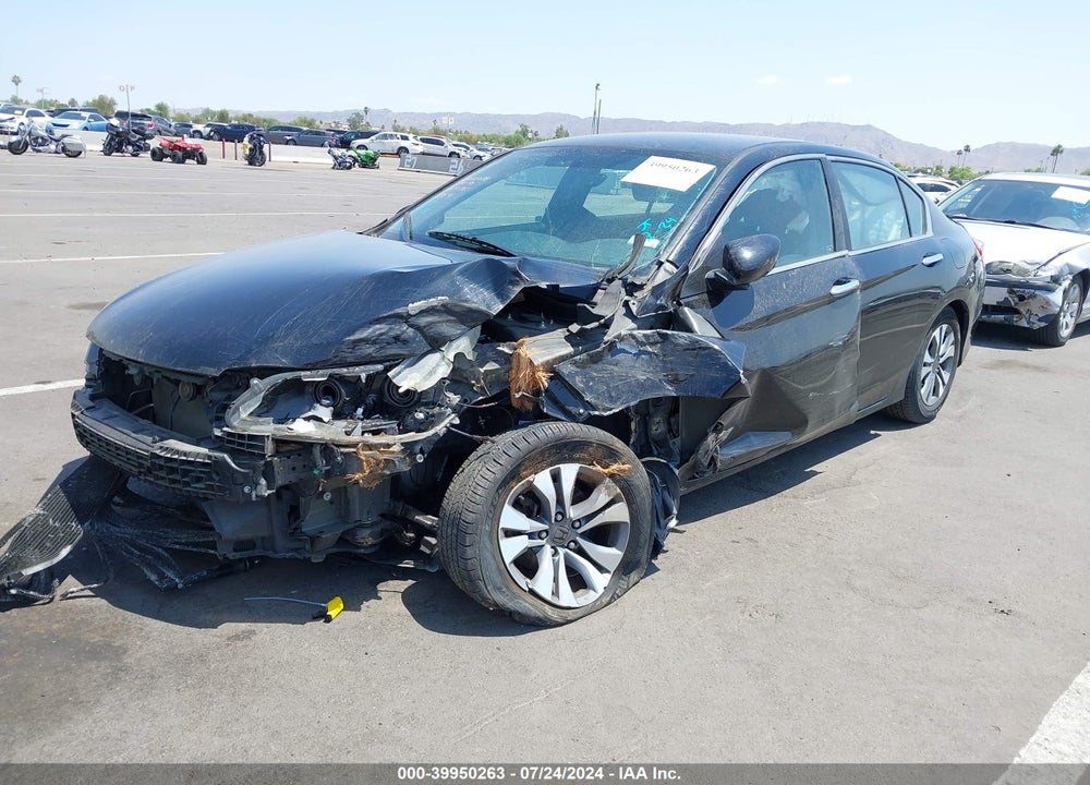 2013 HONDA ACCORD LX VIN: 1HGCR2F33DA238359